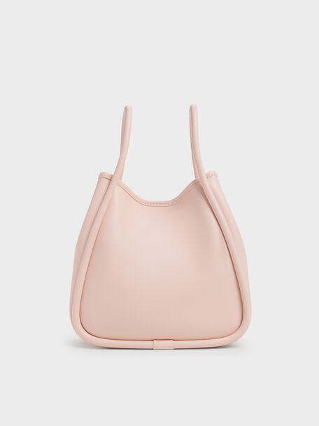 Mini Lyla Tubular Tote Bag, Soft Pink, hi-res