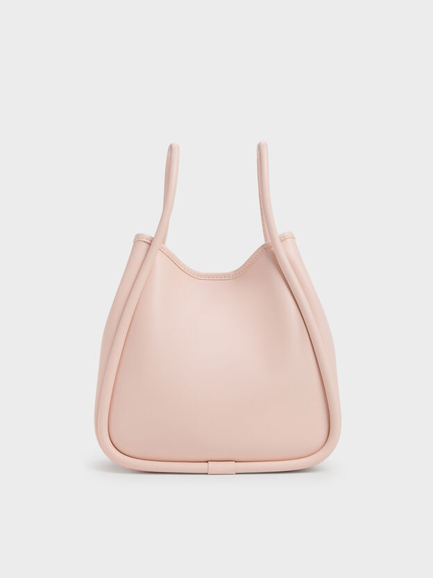 Mini Lyla Tubular Tote Bag, Soft Pink, hi-res