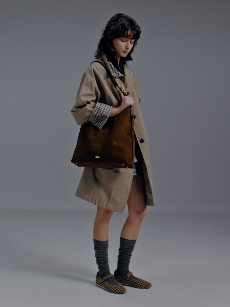 Aislin Hobo Bag, Pecan Brown, hi-res