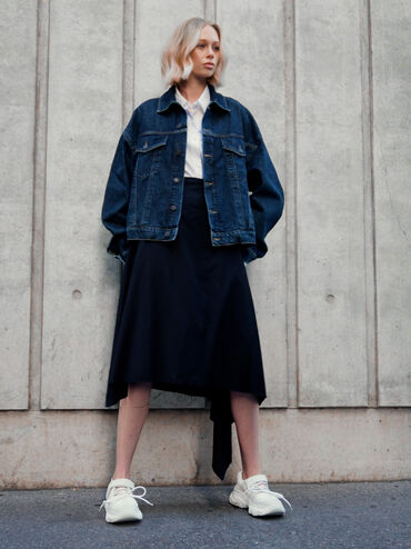 Gaskell Lace Mary Jane Sneakers, White, hi-res