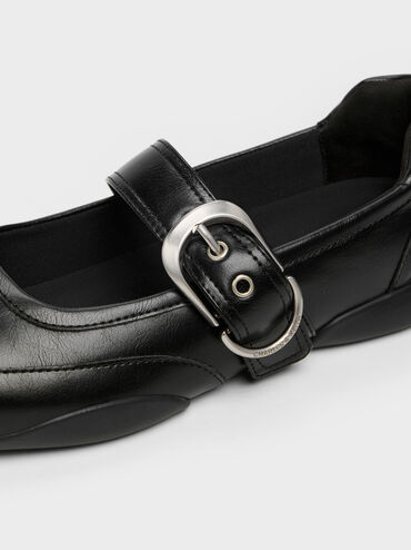 Louise Mary Jane Sneakers, Black, hi-res