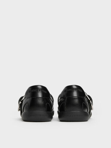 Louise Mary Jane Sneakers, Black, hi-res