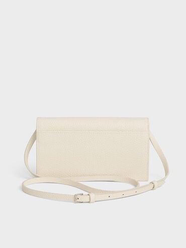Beryl Long Wallet, Cream, hi-res