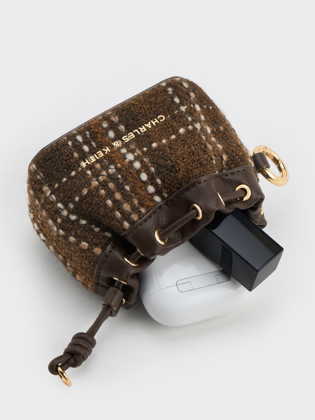 Lillith Checkered Micro Pouch, Multi, hi-res