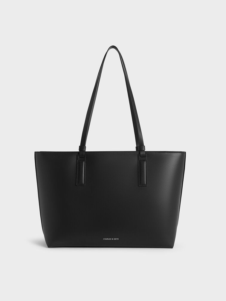 Noelle Tote Bag, Noir, hi-res