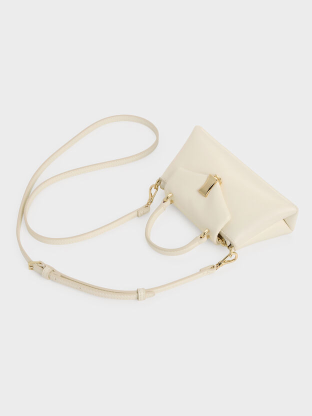Micro Lilibet Top Handle Bag, Cream, hi-res