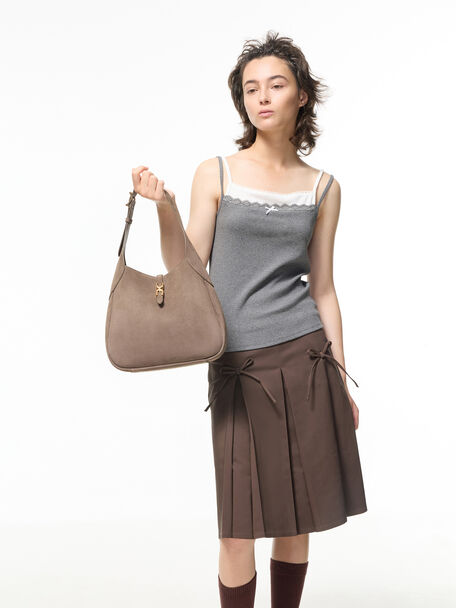 Adalyn Hobo Bag, Stone Grey, hi-res