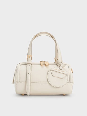 Enola Bowling Bag, Cream, hi-res