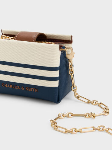 Bosie Canvas Striped Micro Bag, Multi, hi-res