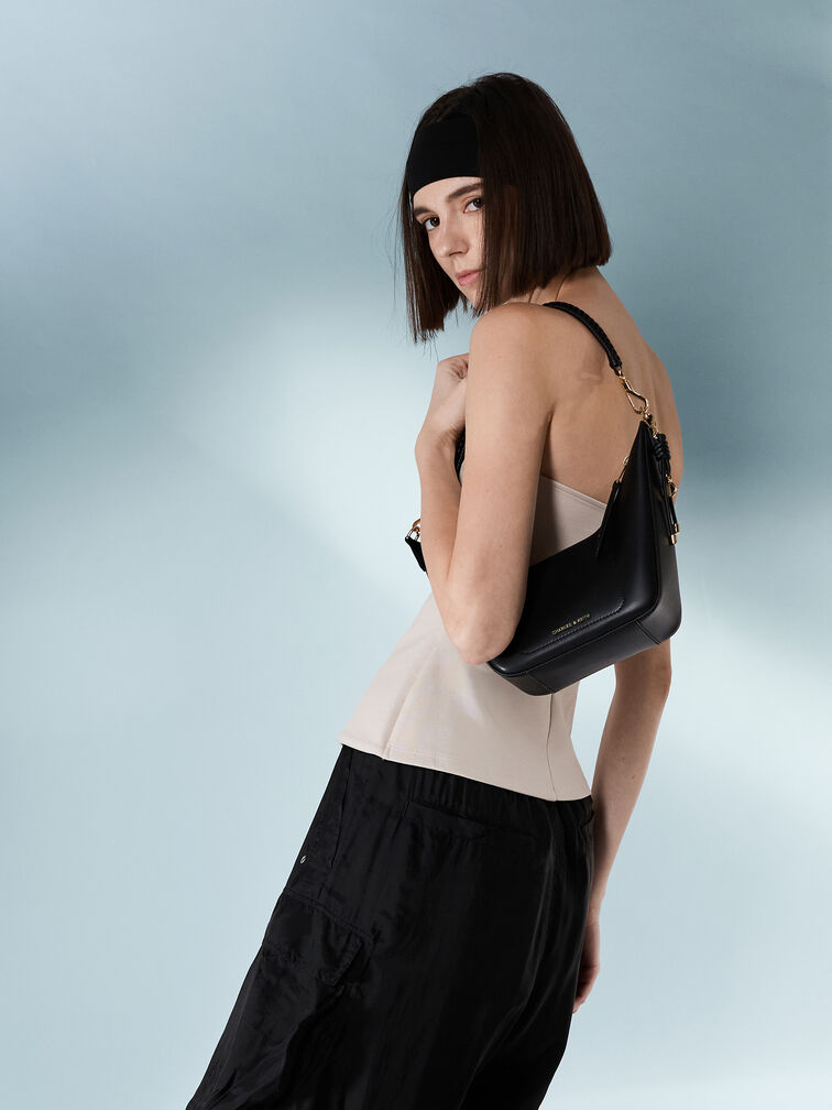 Everleigh Crossbody Bag, Black, hi-res