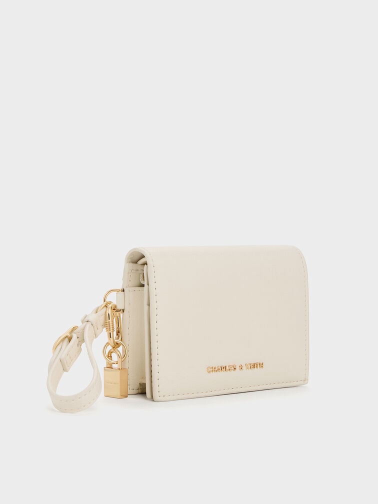 Scottie Small Wallet, Cream, hi-res