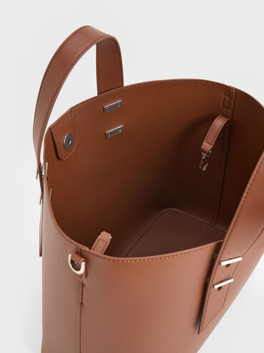 Shania Tote Bag, Chocolate, hi-res