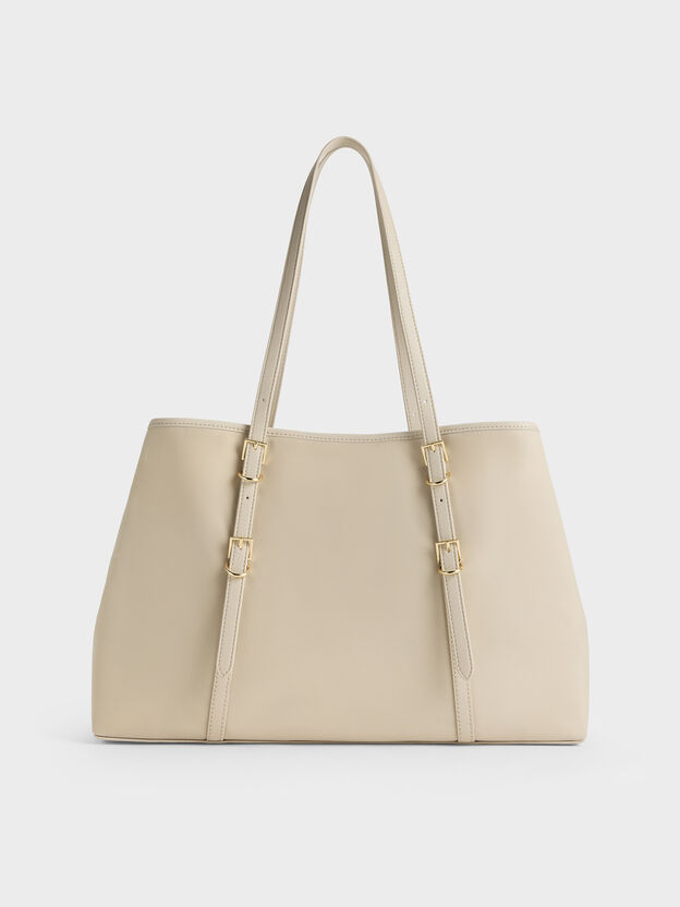 Levy Nylon Tote Bag, Dusted Oat, hi-res