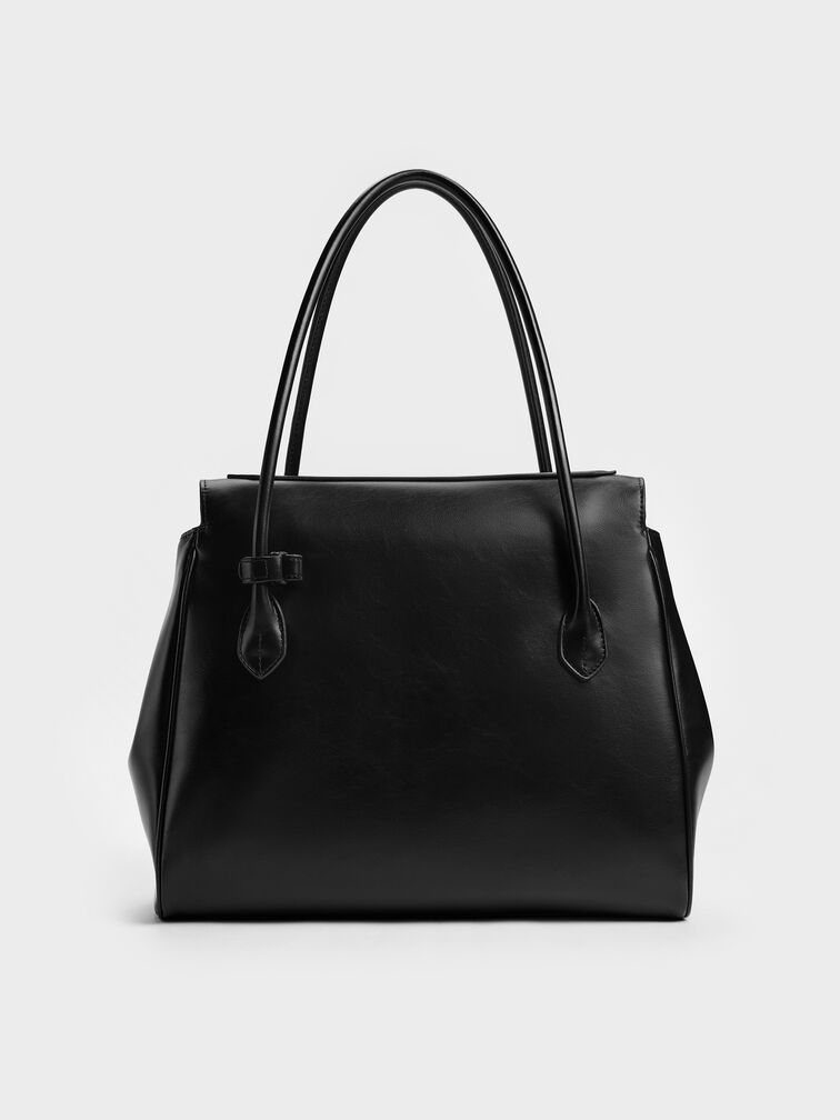 Arita Jeans Tote Bag, Noir, hi-res