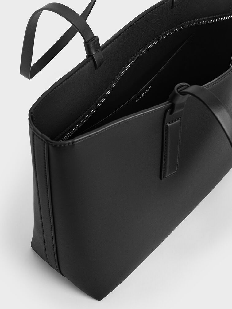 Noelle Tote Bag, Noir, hi-res