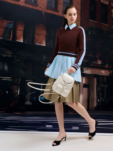 Bryna Backpack, Cream, hi-res