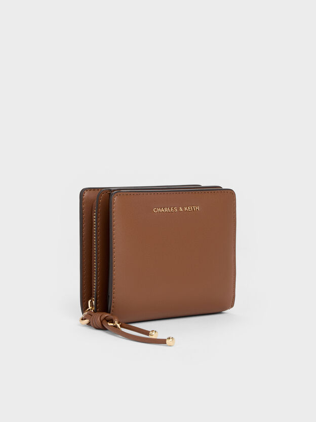 Everleigh Zip-Around Small Wallet, Chocolate, hi-res
