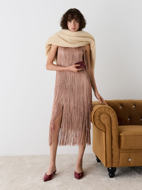 Janie Quilted Card Holder, Burgundy, hi-res