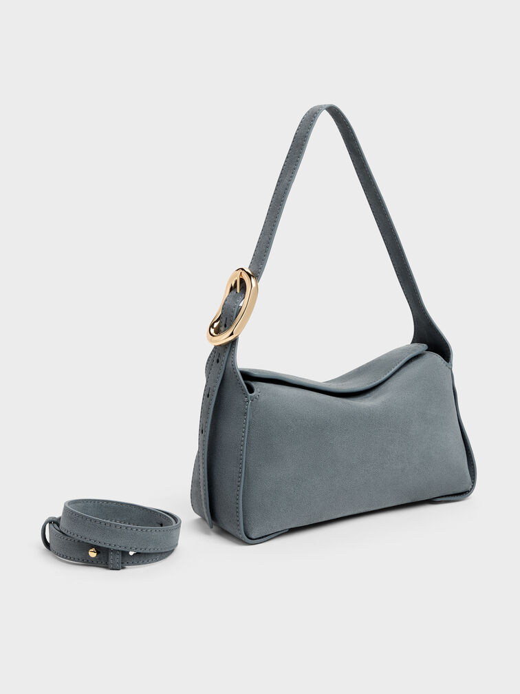 Aislin Shoulder Bag, Smoky Blue, hi-res
