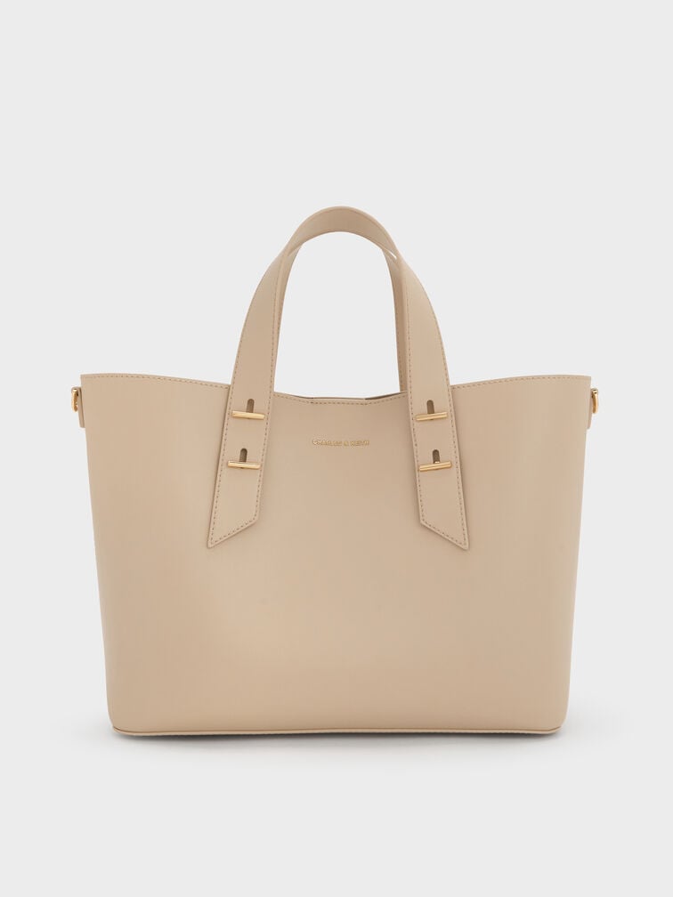 Shania Tote Bag, Dusted Oat, hi-res