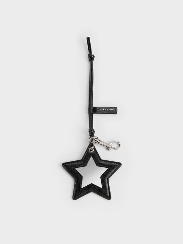 Noane Star Mirror Charm, Noir, hi-res