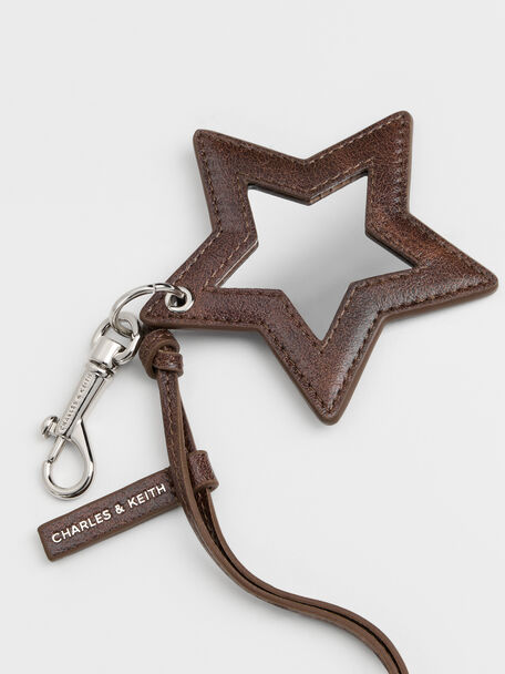 Noane Star Mirror Charm, Distressed Coffee, hi-res
