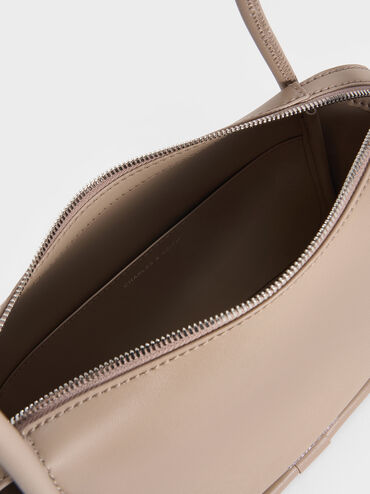 Lyla Shoulder Bag, Taupe, hi-res