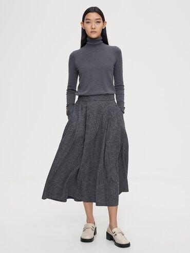 Catelaya Metallic Accent Loafer Pumps, Chalk, hi-res