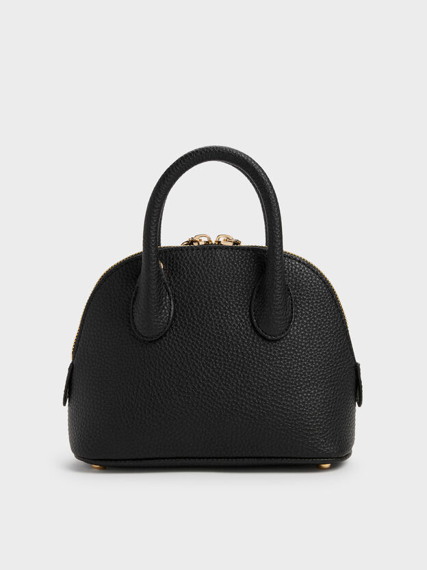 Beryl Bowling Bag, Black, hi-res