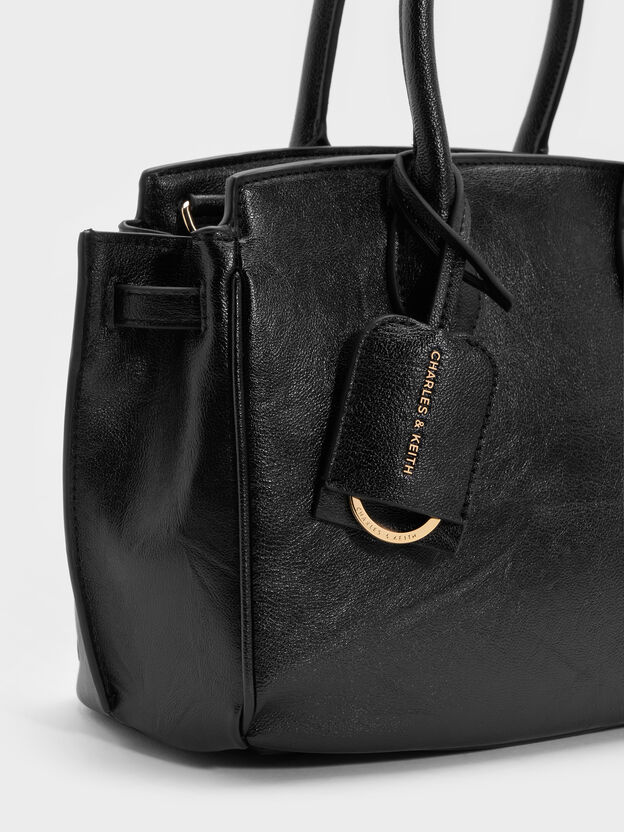 Ginevra Tote Bag, Black, hi-res