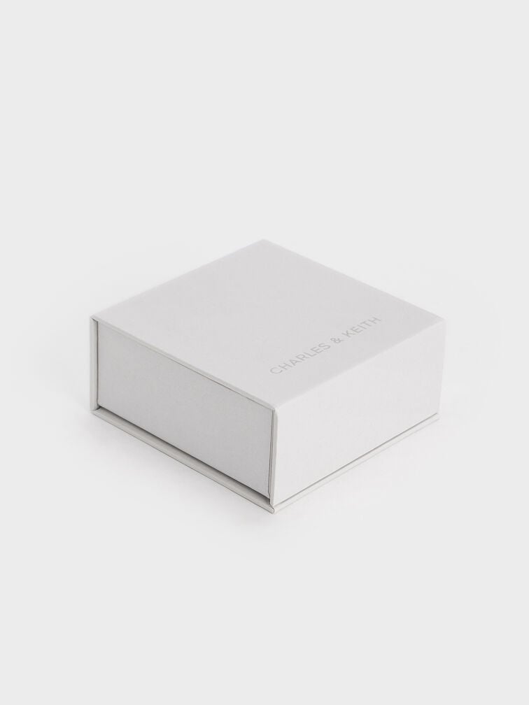 Annalise Heart Bracelet, Silver, hi-res