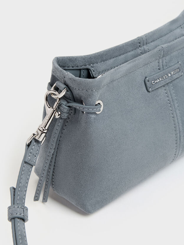 Noane Top Handle Bag, Smoky Blue, hi-res