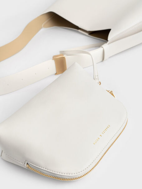Edna Tote Bag, Cream, hi-res