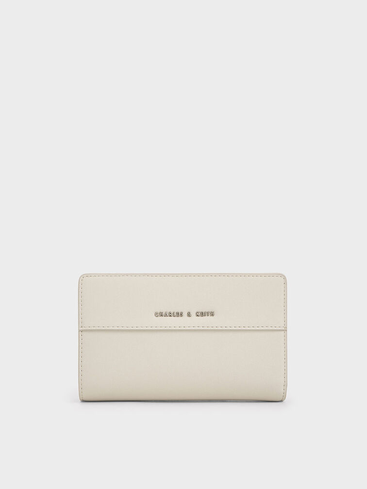Cadence Top-Zip Wallet, Light Grey, hi-res