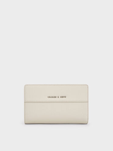 Cadence Top-Zip Wallet, Light Grey, hi-res