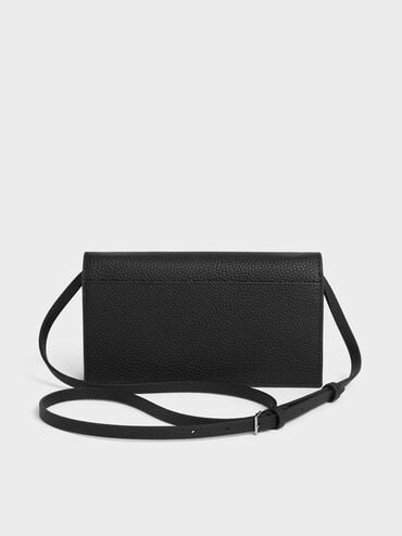 Beryl Long Wallet, Noir, hi-res