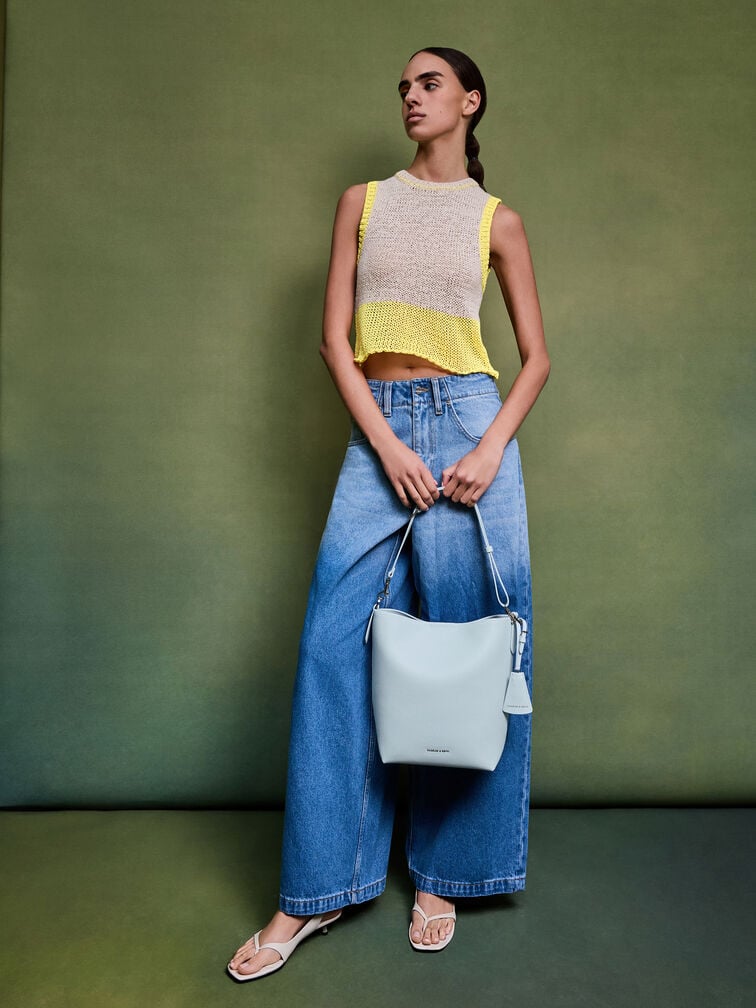 Beryl Bucket Bag, Sea Salt Blue, hi-res