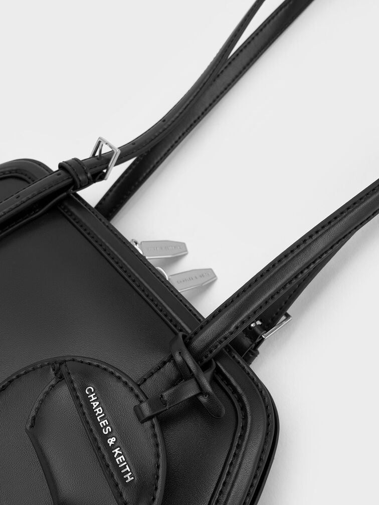 Enola Elongated-Handle Bag, Noir, hi-res