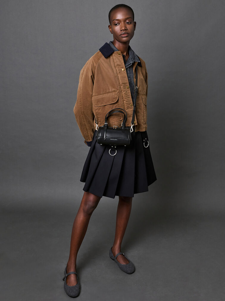 Enola Bowling Bag, Noir, hi-res