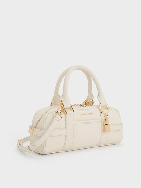 Scottie Bowling Bag, Cream, hi-res
