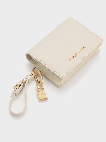 Scottie Small Wallet, Cream, hi-res