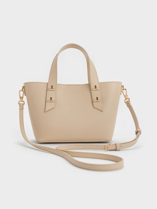Mini Shania Tote Bag, Dusted Oat, hi-res