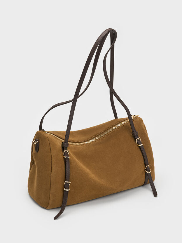 Levy Two-Tone Shoulder Bag, Sahara Sand, hi-res