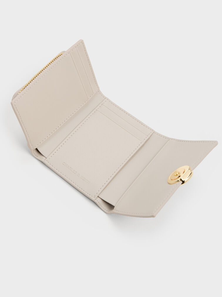 Behn Small Wallet, Shell Grey, hi-res