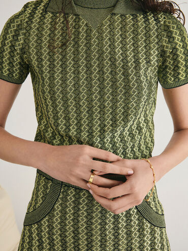 Orinda Bracelet, Gold, hi-res