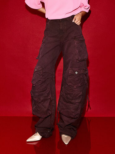 Recycled Polyester Crystal-Embellished Slingback Pumps, Champagne, hi-res