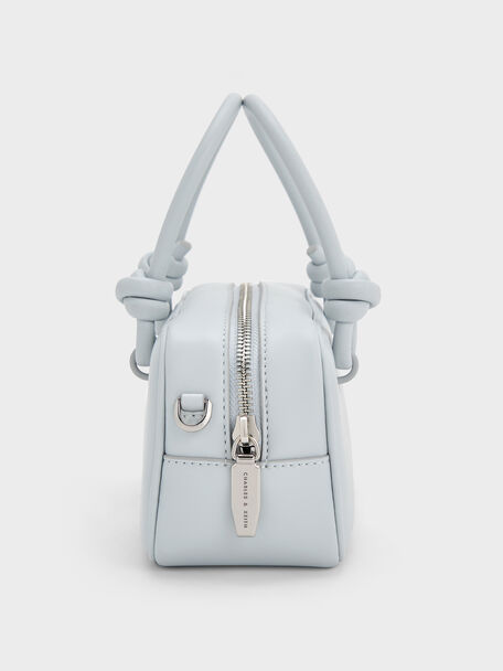 Sammie Knotted-Handle Boxy Bag, Sea Salt Blue, hi-res