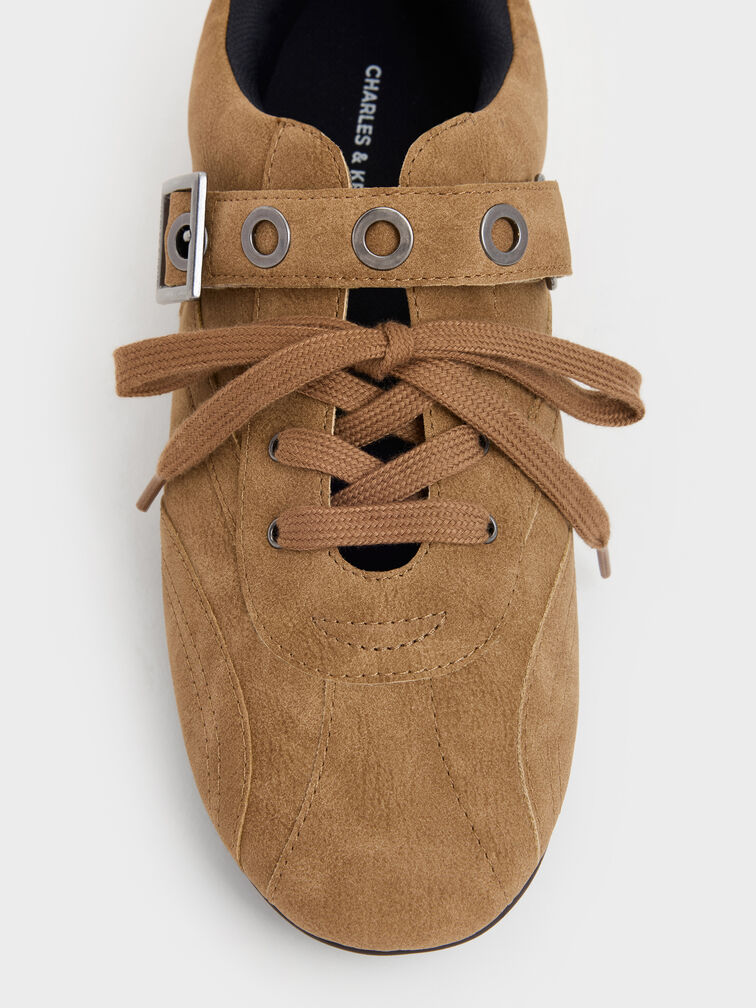Jollie Grommet Mary Jane Sneakers, Sand, hi-res