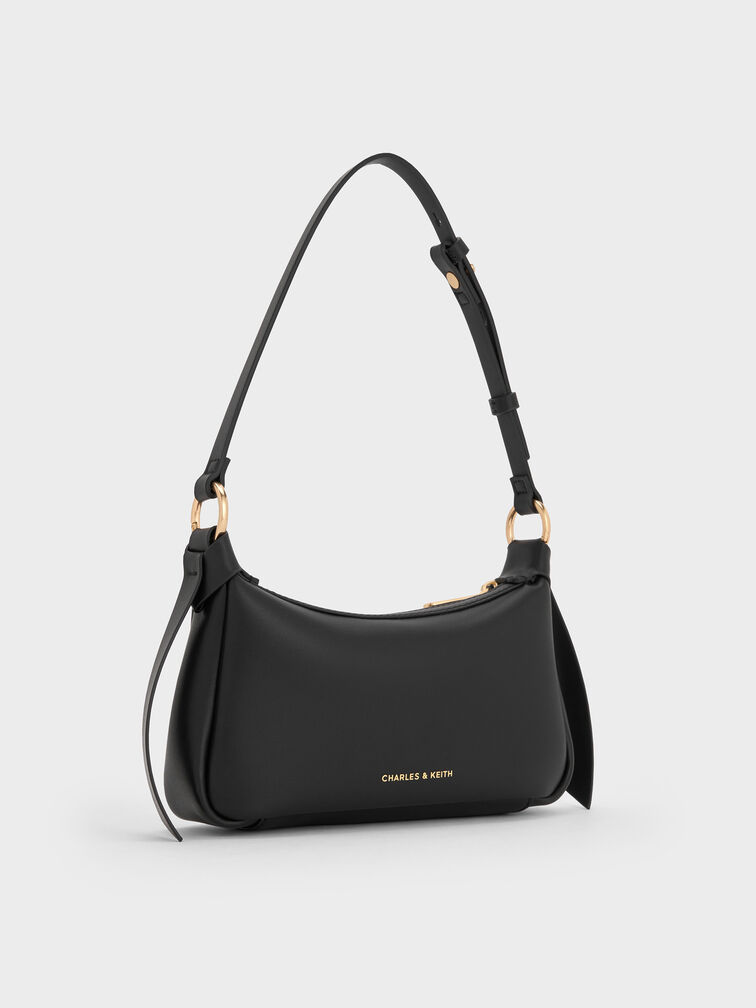 Mini Calla Shoulder Bag, Black, hi-res