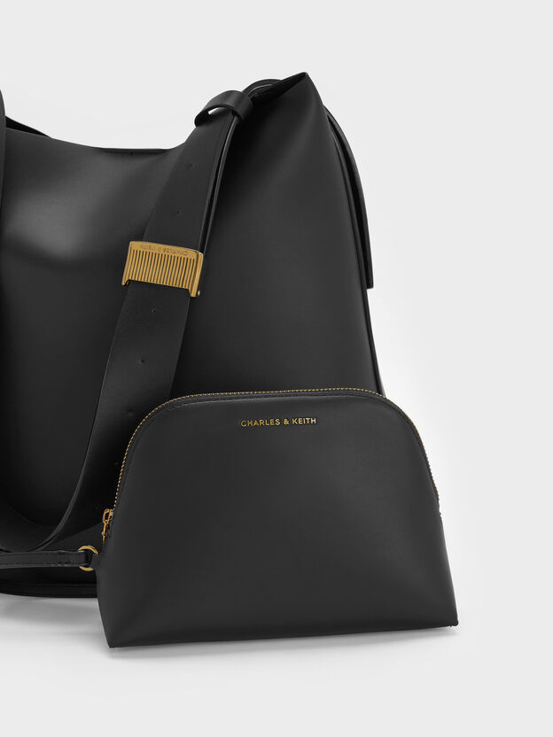 Edna Tote Bag, Black, hi-res